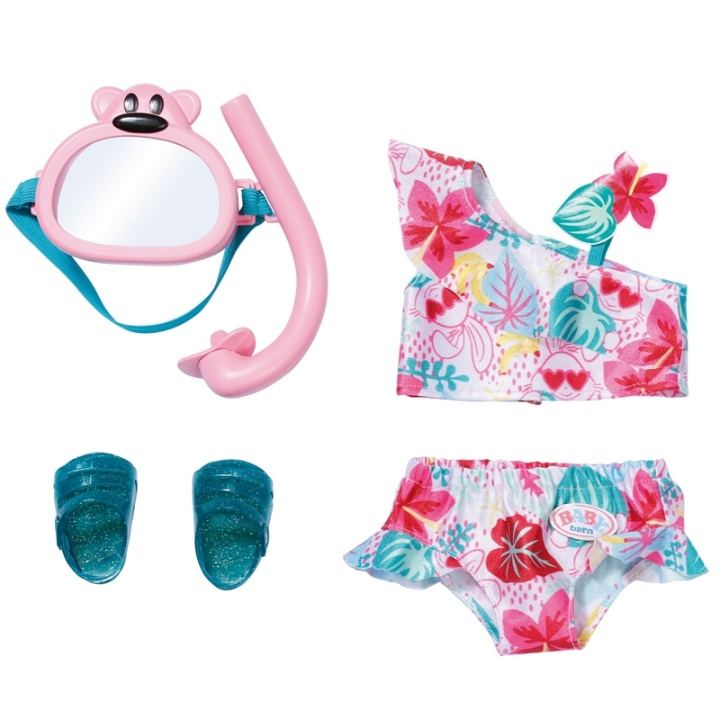 BABY Born Holiday Deluxe Bikini Set 43cm i gruppen LEGETØJ, BØRN & BABY / Legetøj / Docks og tilbehør hos TP E-commerce Nordic AB (38-17561)