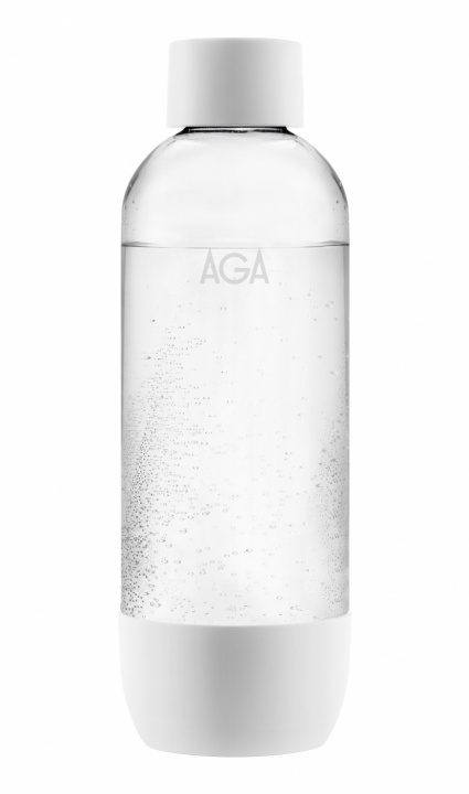 KORT DATUM! AGA AQVIA PET-flaska, 1L (Vit) i gruppen HJEM, HUS & HAVE / Husholdningsapparater / Vand & Juice / Kulsyremaskiner / Tilbehør hos TP E-commerce Nordic AB (38-21822D)