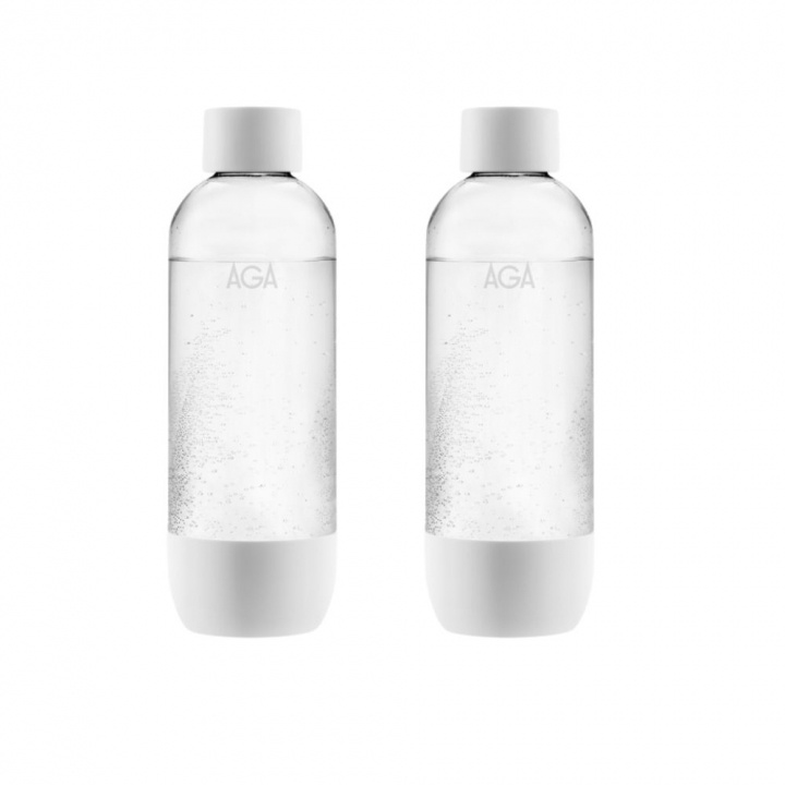 KORT DATUM! 2-pack AGA AQVIA PET-flaska, 1L (Vit) i gruppen HJEM, HUS & HAVE / Husholdningsapparater / Vand & Juice / Kulsyremaskiner / Tilbehør hos TP E-commerce Nordic AB (38-21822PKT3)