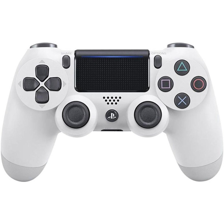 Sony DualShock 4 V2 (PS4) (Original) Vit i gruppen HJEMMEELEKTRONIK / Spilkonsoller og tilbehør / Sony PlayStation 4 / Tilbehør hos TP E-commerce Nordic AB (38-27988)