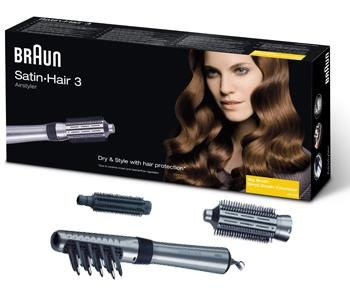 Braun Airstyler AS330 Satin hair (631606) i gruppen SKØNHED & HELSE / Hår og styling / Styling værktøjer / Varmluftsbørster hos TP E-commerce Nordic AB (38-30890)