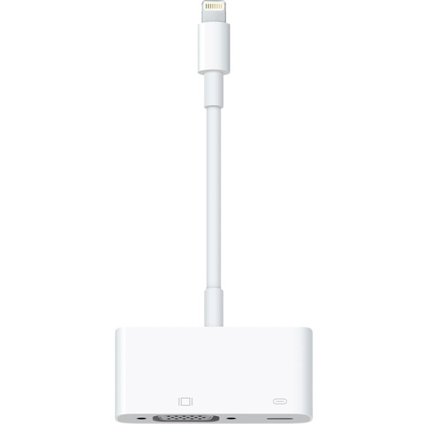 Apple, adapter, VGA til lightning, hvid i gruppen COMPUTERTILBEHØR / Kabler og adaptere / VGA / Adaptere hos TP E-commerce Nordic AB (38-37159)