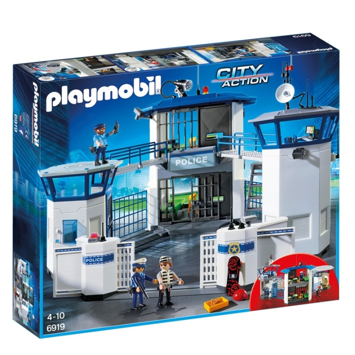 Playmobil Action, Polisstation/fängelse i gruppen LEGETØJ, BØRN & BABY / Legetøj / Figurer & miniaturer hos TP E-commerce Nordic AB (38-45106)