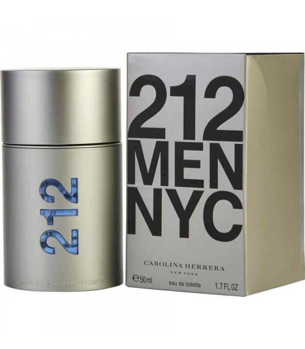 Carolina Herrera 212 Men NYC Edt 50ml i gruppen SKØNHED & HELSE / Duft & Parfume / Parfume / Parfume til ham hos TP E-commerce Nordic AB (38-57011)