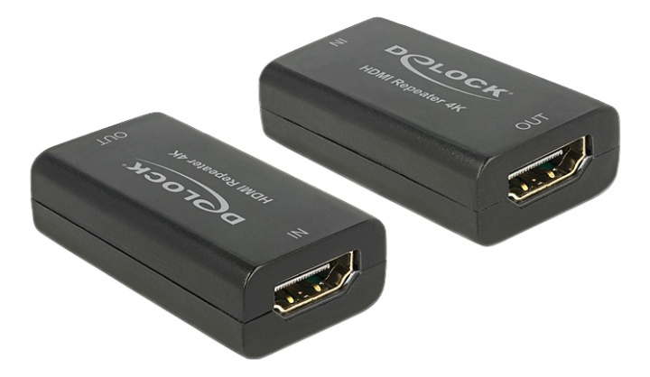 Delock Repeater HDMI 4K 30 m i gruppen HJEMMEELEKTRONIK / Kabler og adaptere / HDMI / Adaptere hos TP E-commerce Nordic AB (38-61510)