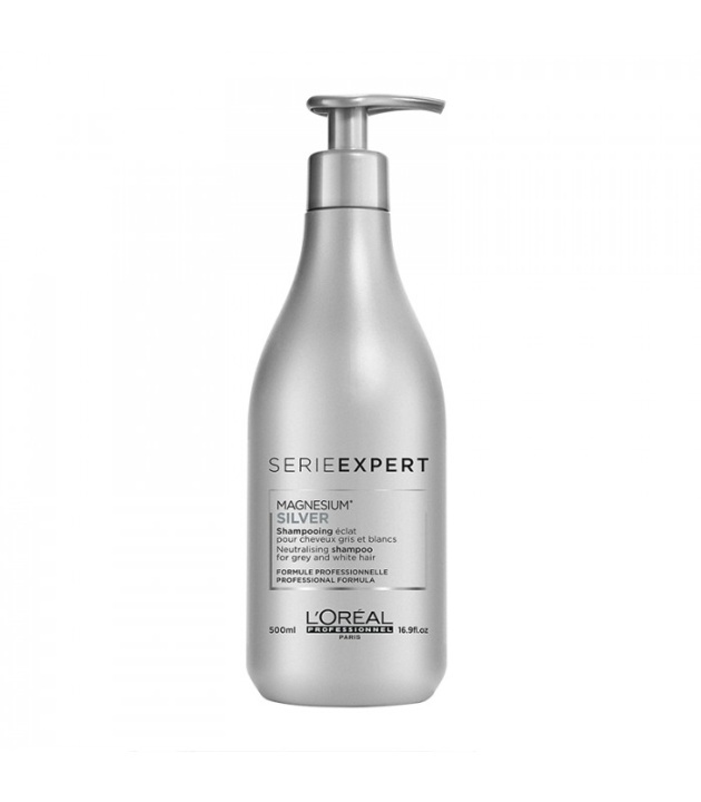 LOreal Silver Shampoo 500ml i gruppen SKØNHED & HELSE / Hår og styling / Hårpleje / Hårfarve / Sølv shampoo hos TP E-commerce Nordic AB (38-68179)