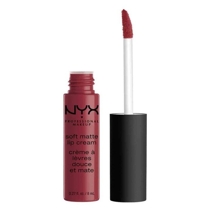 NYX PROF. MAKEUP Soft Matte Lip Cream Budapest i gruppen SKØNHED & HELSE / Makeup / Læber / Lip cream hos TP E-commerce Nordic AB (38-68272)