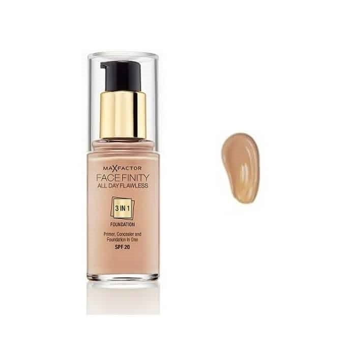 Max Factor Facefinity 3 In 1 Foundation 80 Bronze i gruppen SKØNHED & HELSE / Makeup / Makeup ansigt / Foundation hos TP E-commerce Nordic AB (38-68992)