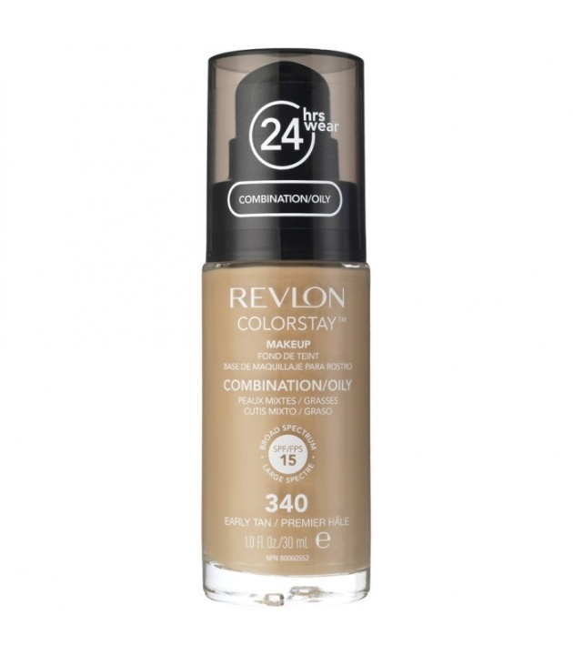 Revlon Colorstay Makeup Combination/Oily Skin - 340 Early Tan 30ml i gruppen SKØNHED & HELSE / Makeup / Makeup ansigt / Foundation hos TP E-commerce Nordic AB (38-69109)