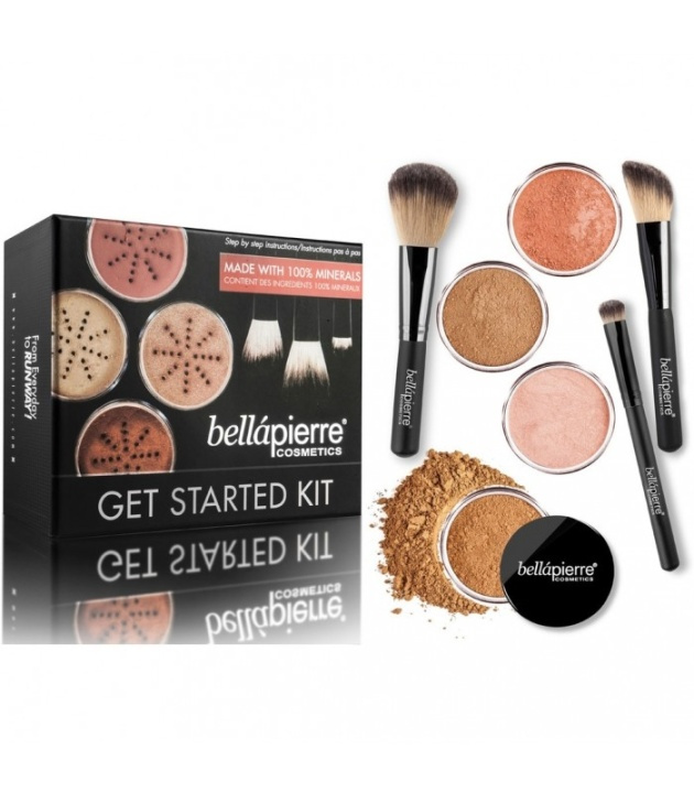 Bellapierre Get Started Kit - Deep i gruppen SKØNHED & HELSE / Makeup / Værktøj & Makeup sæt / Makeup sæt hos TP E-commerce Nordic AB (38-69532)