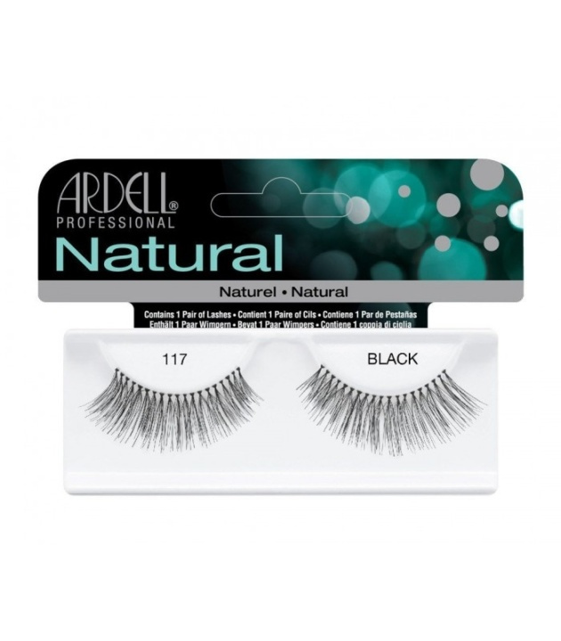 Ardell Natural Lashes 117 Black i gruppen SKØNHED & HELSE / Makeup / Øjne og øjenbryn / Falske øjenvipper hos TP E-commerce Nordic AB (38-69713)