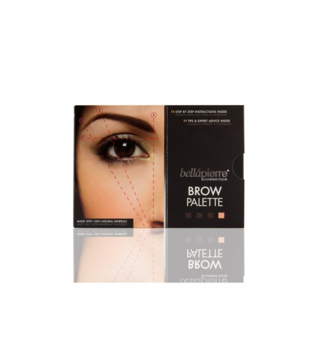 Bellapierre Brow palette i gruppen SKØNHED & HELSE / Makeup / Øjne og øjenbryn / Øjenbryn kit hos TP E-commerce Nordic AB (38-69843)