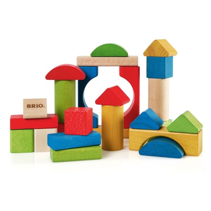 Brio 30114 Set med 25 Klossar i gruppen LEGETØJ, BØRN & BABY / Babyleg (0-3 år) / Aktivitetslegetøj hos TP E-commerce Nordic AB (38-70221)