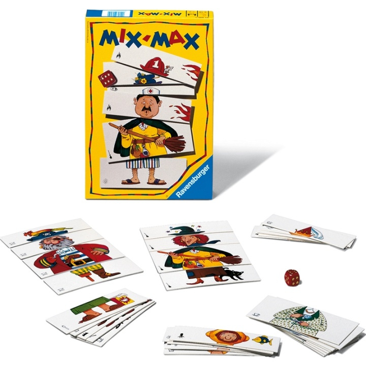 Ravensburger Mix Max i gruppen LEGETØJ, BØRN & BABY / Legetøj / Brætspil / Spil til børn hos TP E-commerce Nordic AB (38-70444)