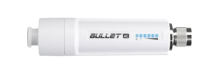 Ubiquiti airMAX Bullet AC radio, 300+ Mbps, water resistant, plug and i gruppen COMPUTERTILBEHØR / Netværk / Adgangspunkter hos TP E-commerce Nordic AB (38-71992)