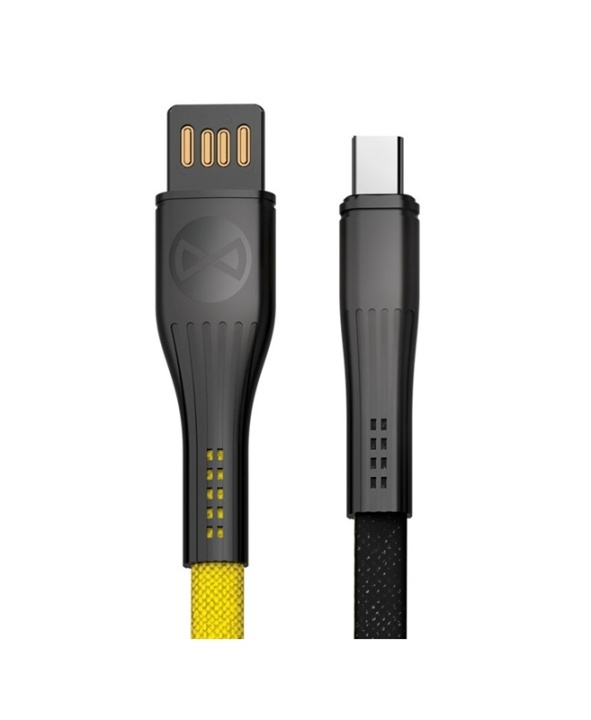 Extremt hållbar USB-C kabel för snabb laddning/synkning (3A),1m i gruppen SMARTPHONES & TABLETS / Opladere og kabler / Kabler / Kabler Type C hos TP E-commerce Nordic AB (38-79386)