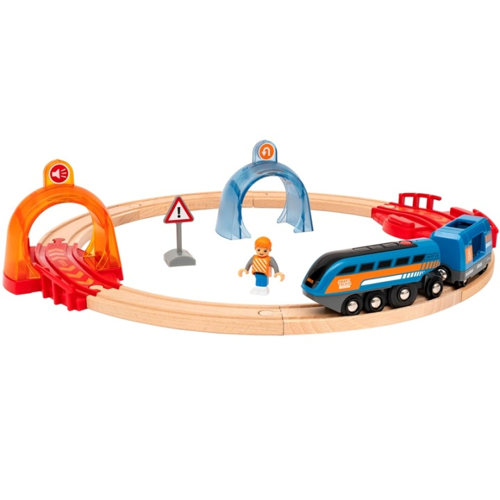 Brio 33974 Action Tunnel Circle Set i gruppen LEGETØJ, BØRN & BABY / Legetøj / Bygge legesager / Brio togbaner hos TP E-commerce Nordic AB (38-79967)