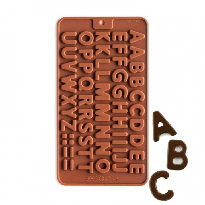 Chocolate mold tray, Alphabet i gruppen HJEM, HUS & HAVE / Køkkenredskaber / Bagetilbehør hos TP E-commerce Nordic AB (38-83365)