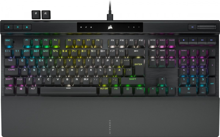 Corsair K70 Pro RGB Black Gamingtangentbord i gruppen COMPUTERTILBEHØR / GAMING / Tastatur hos TP E-commerce Nordic AB (38-84119)