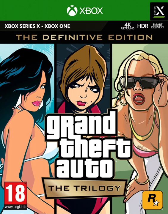 Grand Theft Auto Trilogy - The Definitive Edition for Xbox i gruppen HJEMMEELEKTRONIK / Spilkonsoller og tilbehør / Xbox One hos TP E-commerce Nordic AB (38-86743)