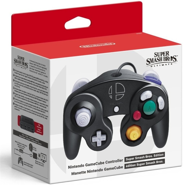 Nintendo GameCube Controller Super Smash Bros Edt (Nintendo Switch) i gruppen HJEMMEELEKTRONIK / Spilkonsoller og tilbehør / Nintendo Switch / Tilbehør hos TP E-commerce Nordic AB (38-88561)