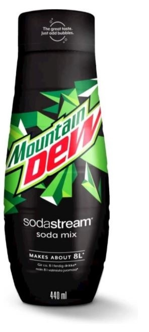 SodaStream Mountain Dew 440ml - Ger 8 liter i gruppen HJEM, HUS & HAVE / Husholdningsapparater / Vand & Juice / Kulsyremaskiner / Smag hos TP E-commerce Nordic AB (38-89343)