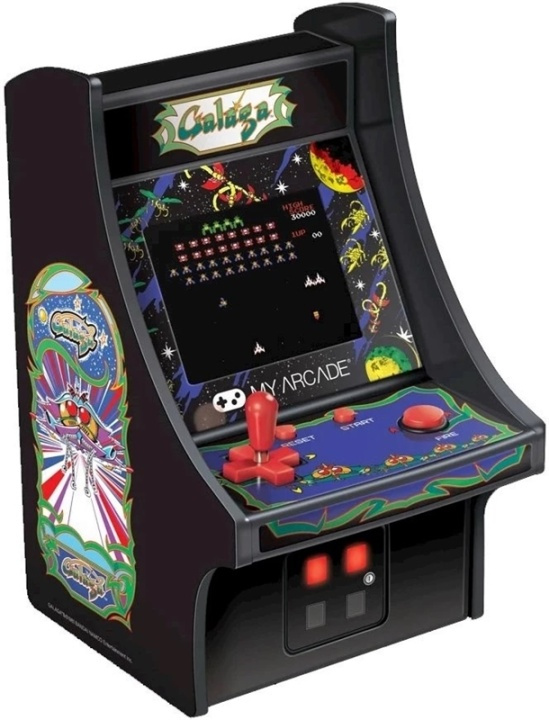 My Arcade Micro Player Galaga Retro i gruppen HJEMMEELEKTRONIK / Spilkonsoller og tilbehør / Øvrige spil hos TP E-commerce Nordic AB (38-89561)