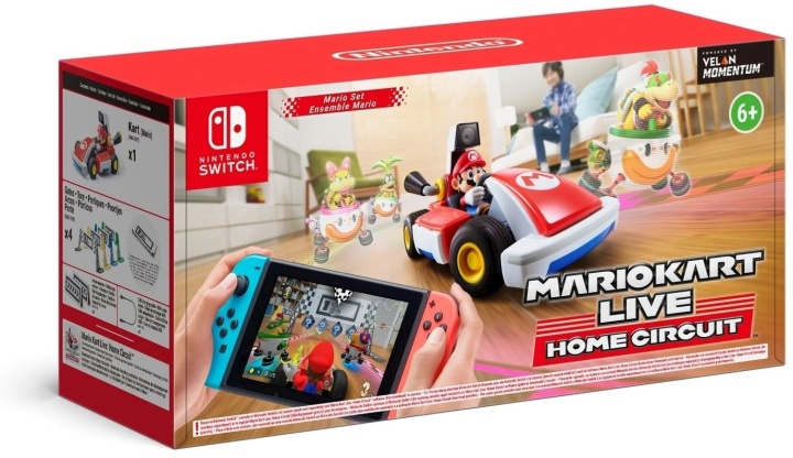 Nintendo Mario Kart Live Home Circuit Mario Edition i gruppen HJEMMEELEKTRONIK / Spilkonsoller og tilbehør / Nintendo Switch / Tilbehør hos TP E-commerce Nordic AB (38-89756)