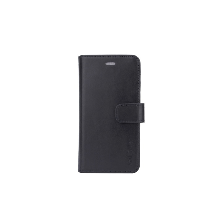 RADICOVER Strålingsbeskyttende Wallet Læder iPhone X/XS 2in1 Magnetcover Sort i gruppen SMARTPHONES & TABLETS / Mobil Beskyttelse / Apple / iPhone X/XS / Cover hos TP E-commerce Nordic AB (38-91323)