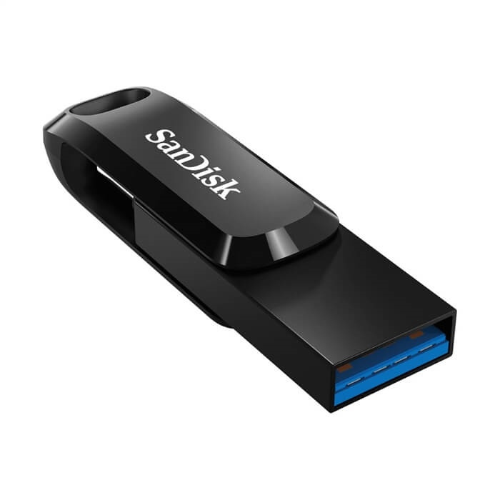 SanDisk USB Dual Drive Go Ultra 128GB, USB-C & USB 3.1 i gruppen HJEMMEELEKTRONIK / Lagringsmedier / USB-flash drev / USB 3.1 hos TP E-commerce Nordic AB (38-91422)