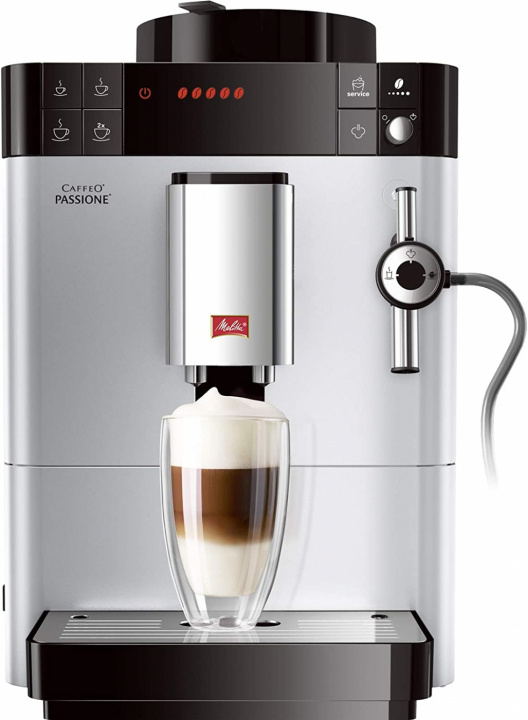 Melitta Caffeo Passione F530-101, helautomatisk kaffemaskin i gruppen HJEM, HUS & HAVE / Husholdningsapparater / Kaffe og espresso / Espressomaskiner hos TP E-commerce Nordic AB (38-94507)