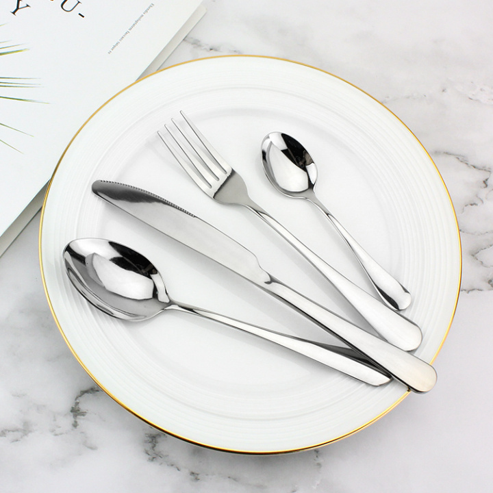 Cutlery set 6 people 24-piece stainless steel cutlery i gruppen HJEM, HUS & HAVE / Køkkenredskaber / Øvrige køkkenredskaber hos TP E-commerce Nordic AB (38-94728)