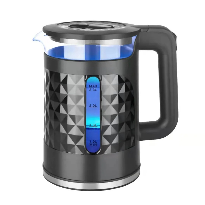 Xxl electric kettle, 2.3 liters, LED light, 1500W i gruppen HJEM, HUS & HAVE / Husholdningsapparater / Vand & Juice / Elkedel hos TP E-commerce Nordic AB (38-94736)