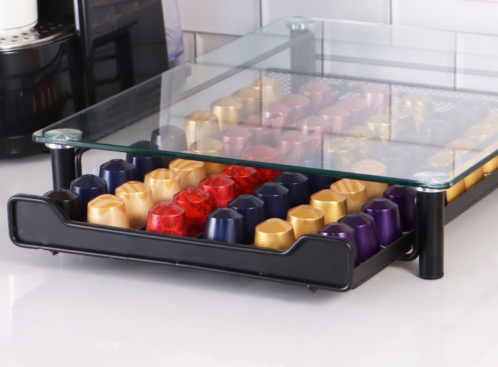 Coffee capsule box for 60 capsules - Nespresso i gruppen HJEM, HUS & HAVE / Husholdningsapparater / Kaffe og espresso / Kaffekapslar hos TP E-commerce Nordic AB (38-94746)