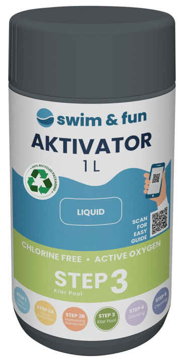 Aktivator 1 L i gruppen HJEM, HUS & HAVE / Have og gårdhave / Pool & Tilbehør / Kemi til pools hos TP E-commerce Nordic AB (38-95572)