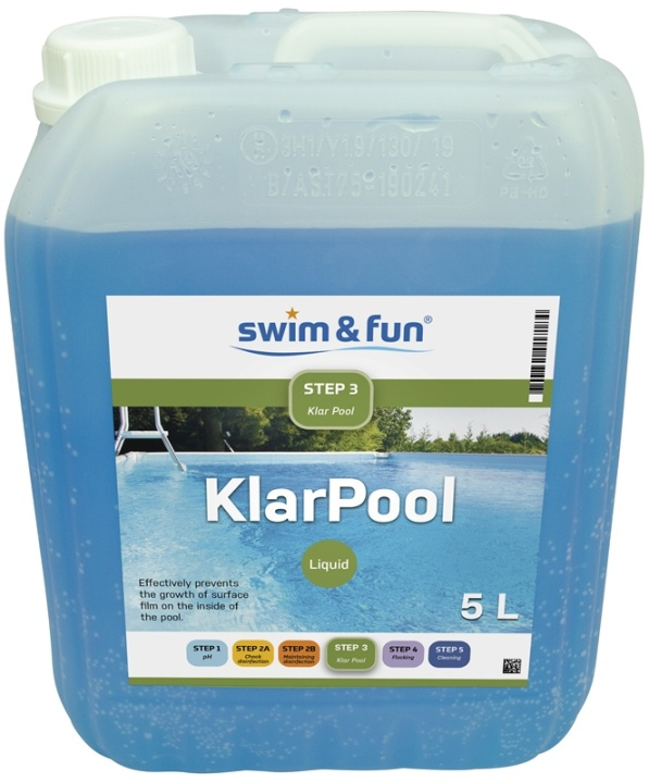 KlarPool 5 liter i gruppen HJEM, HUS & HAVE / Have og gårdhave / Pool & Tilbehør / Kemi til pools hos TP E-commerce Nordic AB (38-95645)