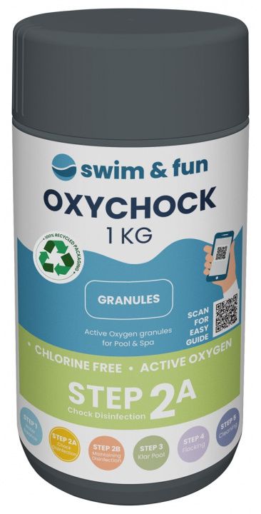 OxyChock Pool & Spa 1 kg i gruppen HJEM, HUS & HAVE / Have og gårdhave / Pool & Tilbehør / Kemi til pools hos TP E-commerce Nordic AB (38-95675)