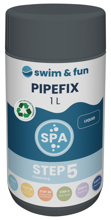 Spa PipeFix - Rengöring av rörsystem, 1 L i gruppen HJEM, HUS & HAVE / Have og gårdhave / Pool & Tilbehør / Kemi til pools hos TP E-commerce Nordic AB (38-95752)