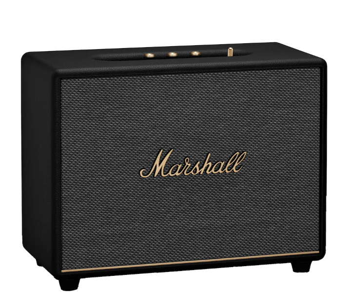 Marshall Woburn III Bluetooth-högtalare, Svart i gruppen HJEMMEELEKTRONIK / Lyd & billede / Højttalere & tilbehør / Bluetooth-højttalere / Bærbare højttalere hos TP E-commerce Nordic AB (38-95899)