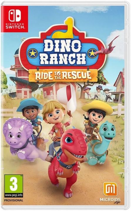Dino Ranch: Ride to the Rescue (Switch) i gruppen HJEMMEELEKTRONIK / Spilkonsoller og tilbehør / Nintendo Switch / Spil hos TP E-commerce Nordic AB (38-96958)
