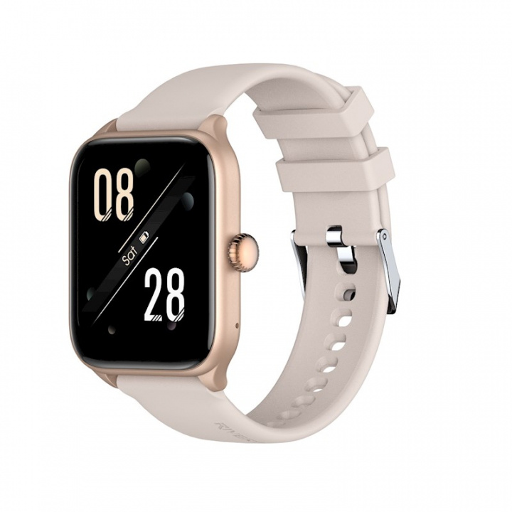  Riversong smartwatch Motive 6 Pro rose gold i gruppen SPORT, FRITID & HOBBY / Smartwatch & Aktivitetsmåler / Smartwatches hos TP E-commerce Nordic AB (38-97639)