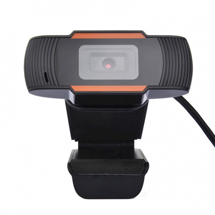 Setty webcam with built in microphone, Black i gruppen COMPUTERTILBEHØR / Computer Tilbehør / Webkameraer hos TP E-commerce Nordic AB (38-97641)