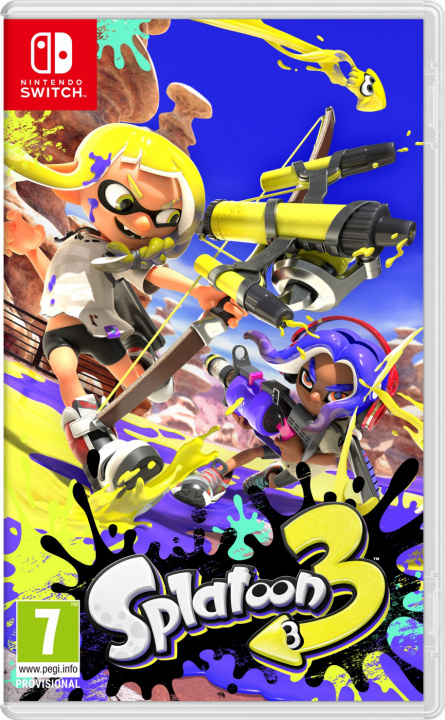 Nintendo Splatoon 3 (Switch) i gruppen HJEMMEELEKTRONIK / Spilkonsoller og tilbehør / Nintendo Switch / Spil hos TP E-commerce Nordic AB (38-98091)