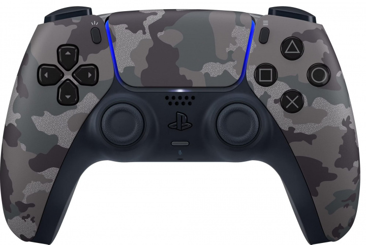 Sony DualSense - Grå Camo (PS5) (Original) i gruppen HJEMMEELEKTRONIK / Spilkonsoller og tilbehør / Sony PlayStation 5 / Tilbehør hos TP E-commerce Nordic AB (38-98241)