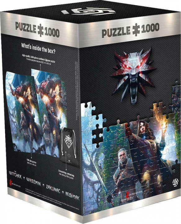 Good Loot Pussel 1000 bitar - The Witcher: Yennefer i gruppen LEGETØJ, BØRN & BABY / Legetøj / Puslespil hos TP E-commerce Nordic AB (38-99407)