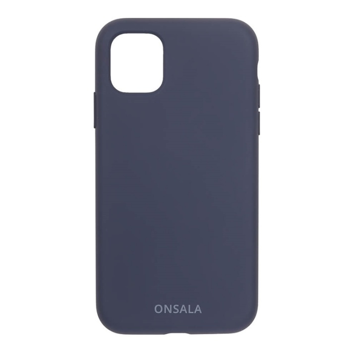 ONSALA Mobilcover Silikone Cobalt Blue - iPhone 11 Pro Max i gruppen SMARTPHONES & TABLETS / Mobil Beskyttelse / Apple / iPhone 11 Pro Max / Cover hos TP E-commerce Nordic AB (A00281)