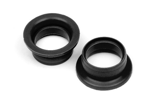 HPI Shaped Exhaust Gasket (21 Size/2Pcs) Black i gruppen LEGETØJ, BØRN & BABY / Radiostyrede / Reservedele & Ekstra Tilbehør / HPI / Motorer / Tilbehør hos TP E-commerce Nordic AB (A01586)