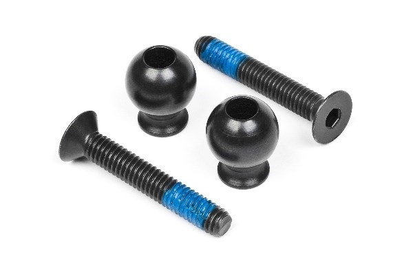 HPI Screw & Ball Front Upper Arms i gruppen LEGETØJ, BØRN & BABY / Radiostyrede / Reservedele & Ekstra Tilbehør / HPI / Reservedele & Tuning / Støddæmpere hos TP E-commerce Nordic AB (A01668)