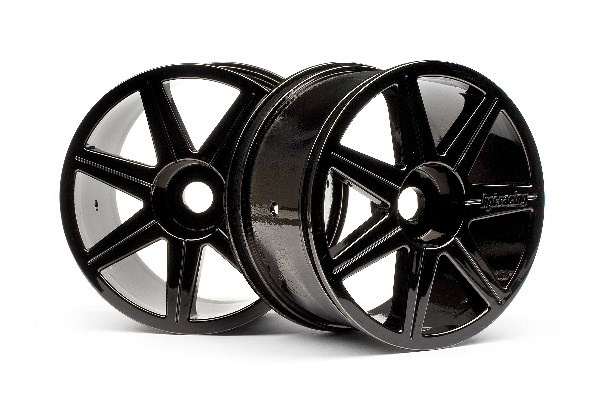 HPI 7 Spoke Black Chrome Trophy Truggy Wheel i gruppen LEGETØJ, BØRN & BABY / Radiostyrede / Reservedele & Ekstra Tilbehør / HPI / Fælge / Offroad hos TP E-commerce Nordic AB (A01684)