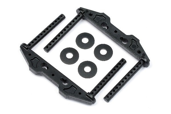 HPI Body Mount Set i gruppen LEGETØJ, BØRN & BABY / Radiostyrede / Reservedele & Ekstra Tilbehør / HPI / Reservedele & Tuning / Kabinet dele hos TP E-commerce Nordic AB (A01784)